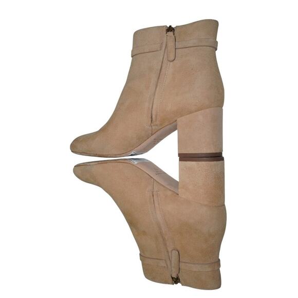 Kate Spade New York Suede Ankle Booties – Size 7B, Beige Tan - Picture 4 of 8